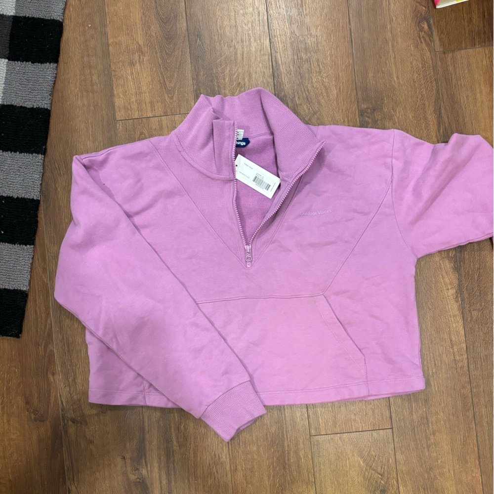 Outdoor Voices NWT Pickup 1/3 Zip